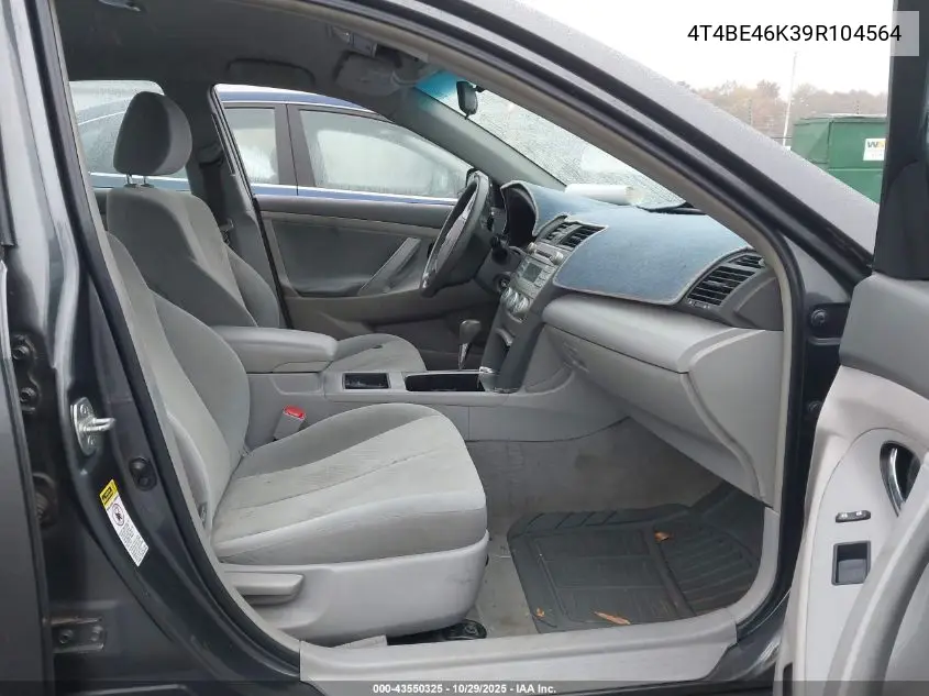 4T4BE46K39R104564 2009 Toyota Camry Le