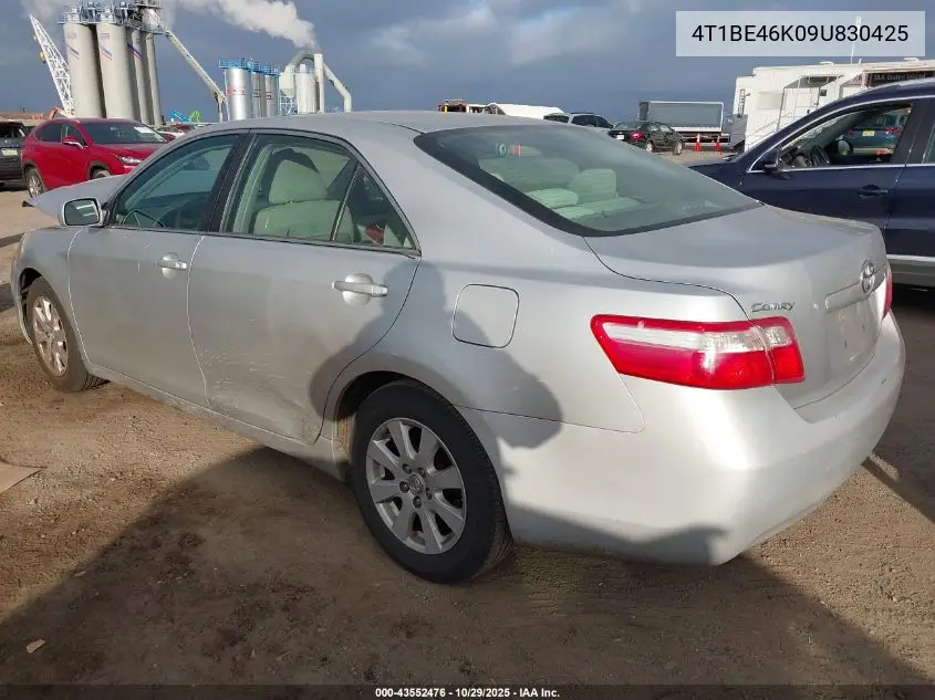 4T1BE46K09U830425 2009 Toyota Camry Xle