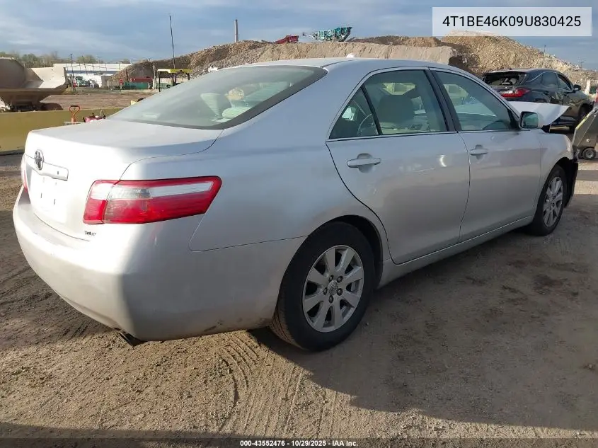 4T1BE46K09U830425 2009 Toyota Camry Xle