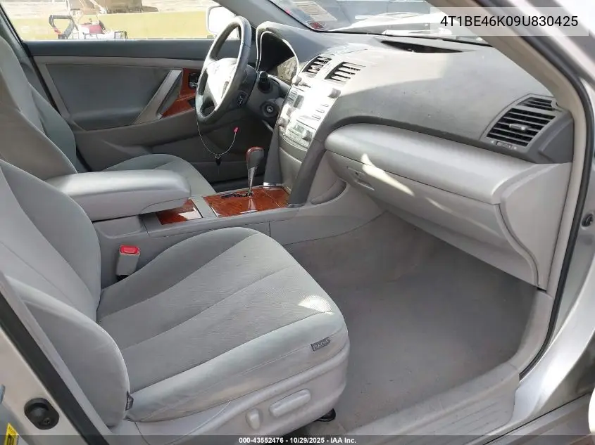 4T1BE46K09U830425 2009 Toyota Camry Xle