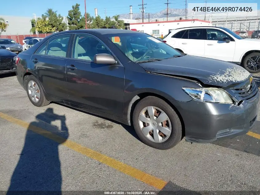 4T4BE46K49R074426 2009 Toyota Camry Le
