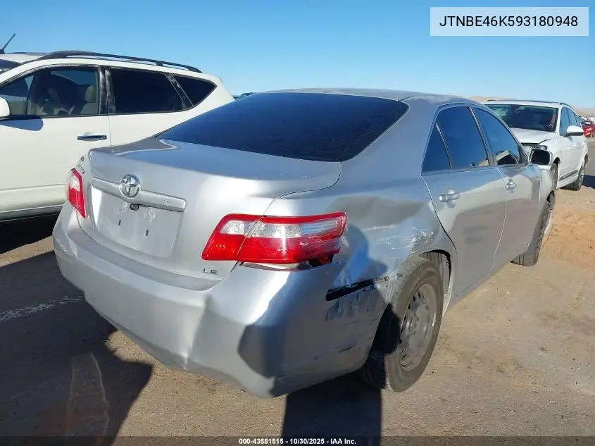 JTNBE46K593180948 2009 Toyota Camry Le