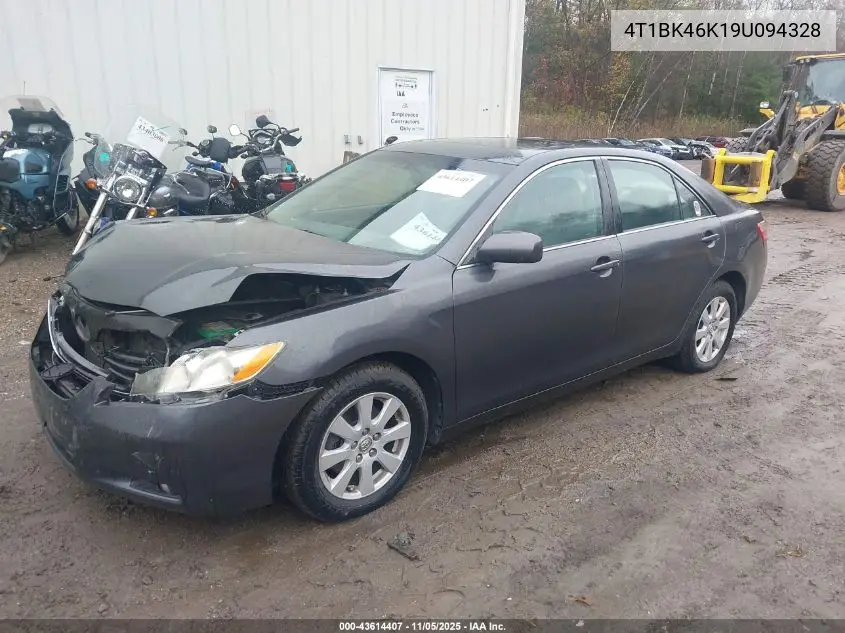 4T1BK46K19U094328 2009 Toyota Camry Xle V6
