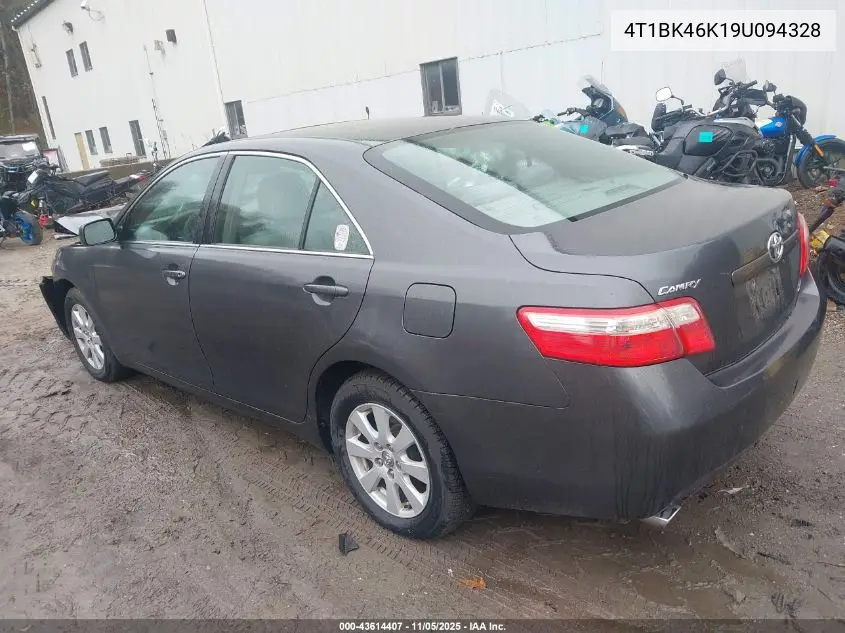 4T1BK46K19U094328 2009 Toyota Camry Xle V6