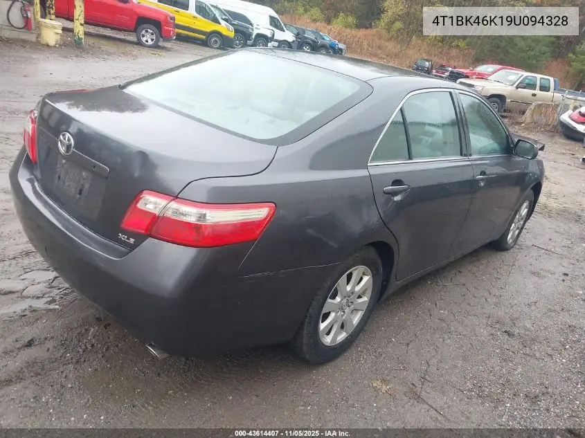 4T1BK46K19U094328 2009 Toyota Camry Xle V6