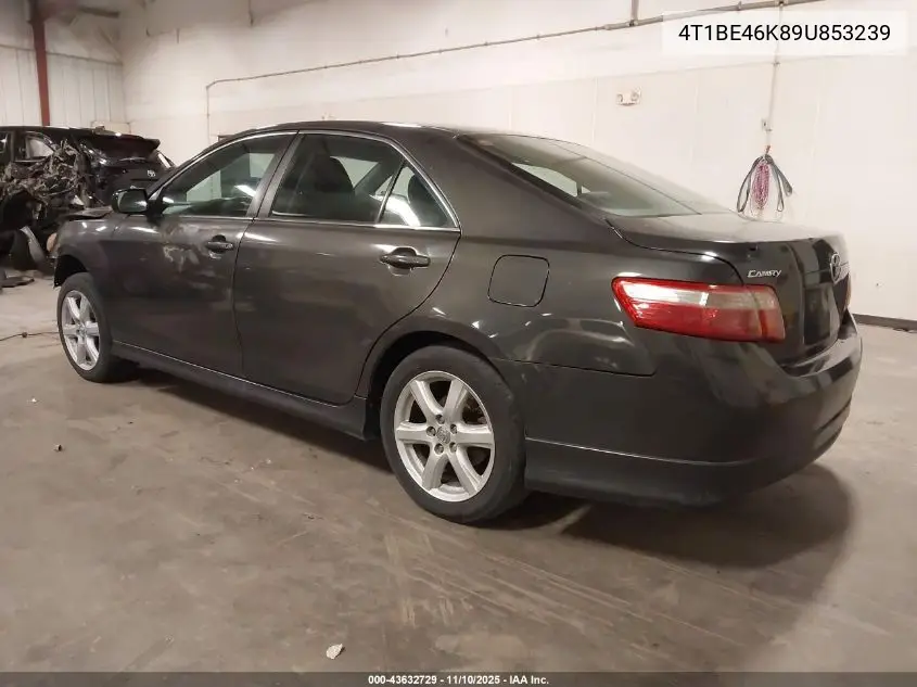 4T1BE46K89U853239 2009 Toyota Camry Se