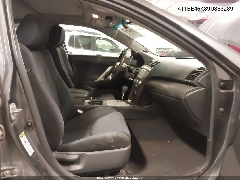 4T1BE46K89U853239 2009 Toyota Camry Se