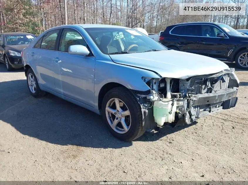 4T1BE46K29U915539 2009 Toyota Camry Le