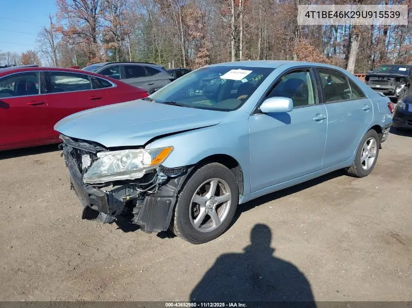 4T1BE46K29U915539 2009 Toyota Camry Le