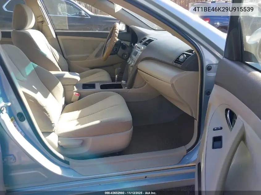 4T1BE46K29U915539 2009 Toyota Camry Le