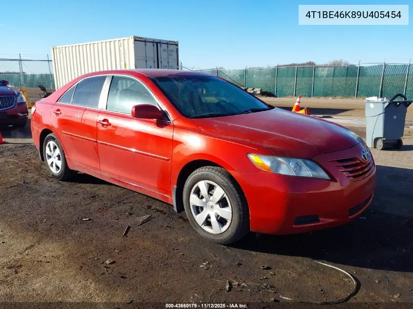4T1BE46K89U405454 2009 Toyota Camry Le