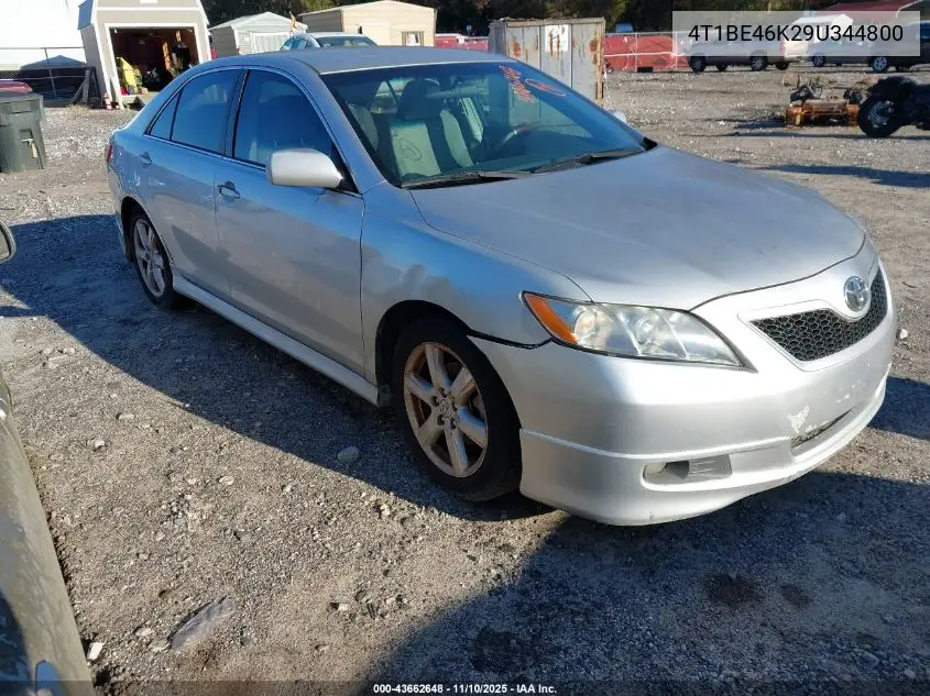 4T1BE46K29U344800 2009 Toyota Camry Se