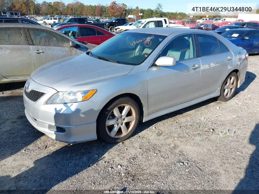 4T1BE46K29U344800 2009 Toyota Camry Se
