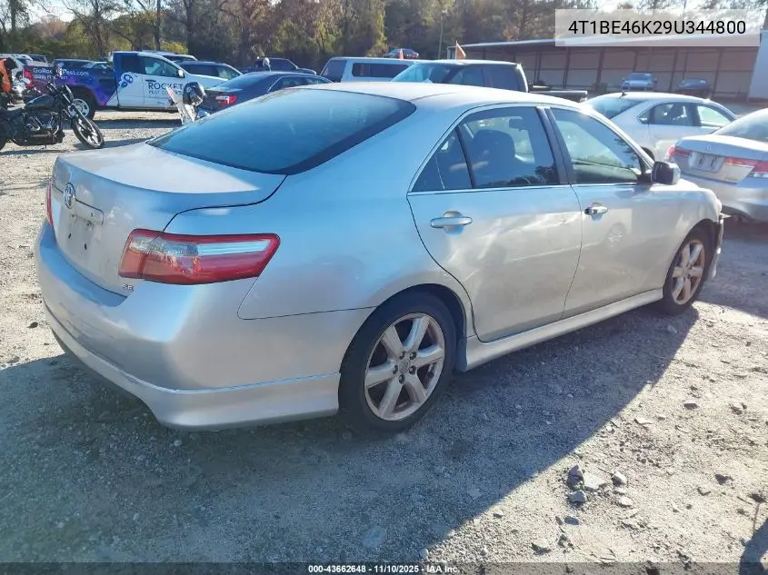 4T1BE46K29U344800 2009 Toyota Camry Se