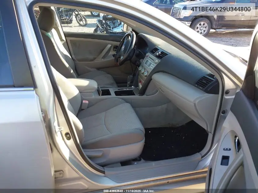 4T1BE46K29U344800 2009 Toyota Camry Se