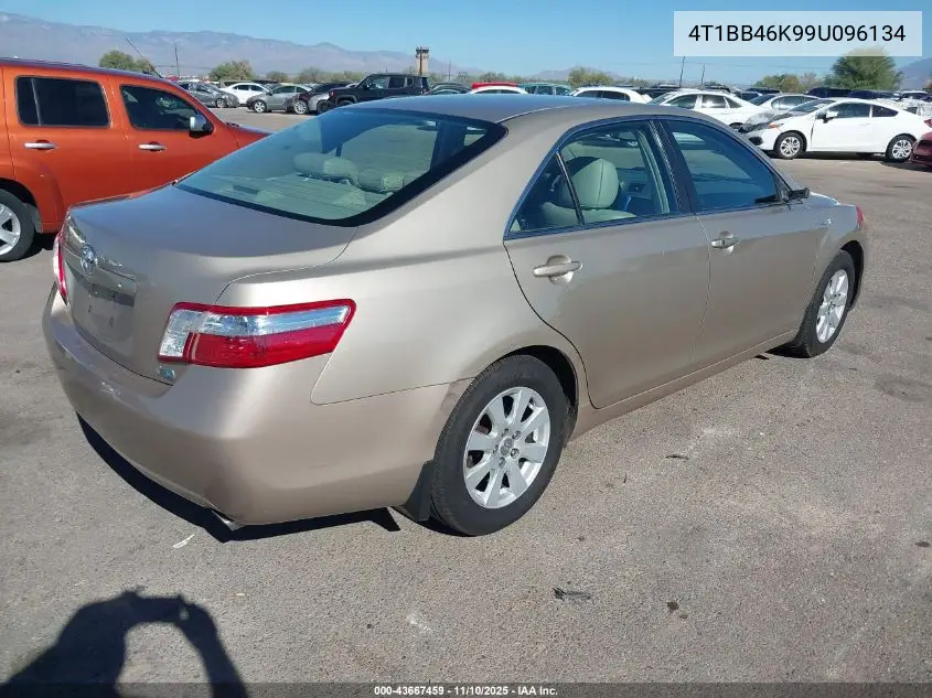 4T1BB46K99U096134 2009 Toyota Camry Hybrid