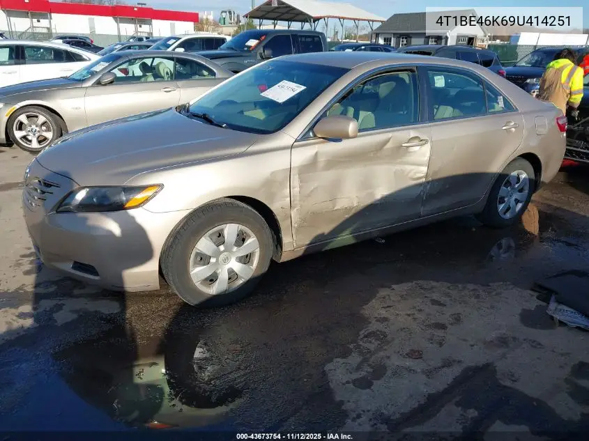 4T1BE46K69U414251 2009 Toyota Camry Le