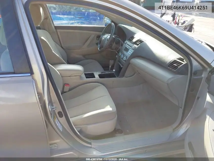 4T1BE46K69U414251 2009 Toyota Camry Le