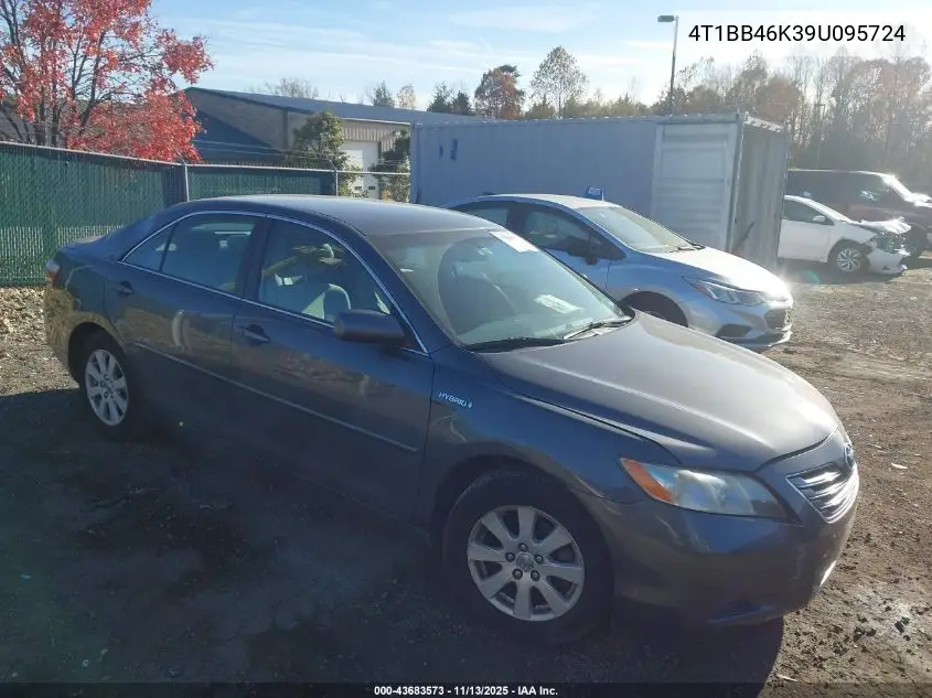 4T1BB46K39U095724 2009 Toyota Camry Hybrid