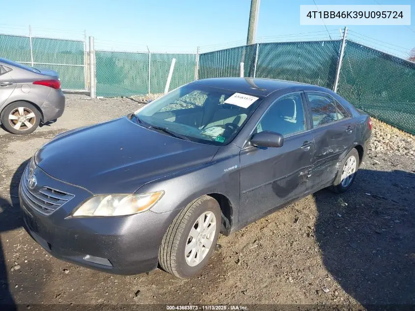 4T1BB46K39U095724 2009 Toyota Camry Hybrid