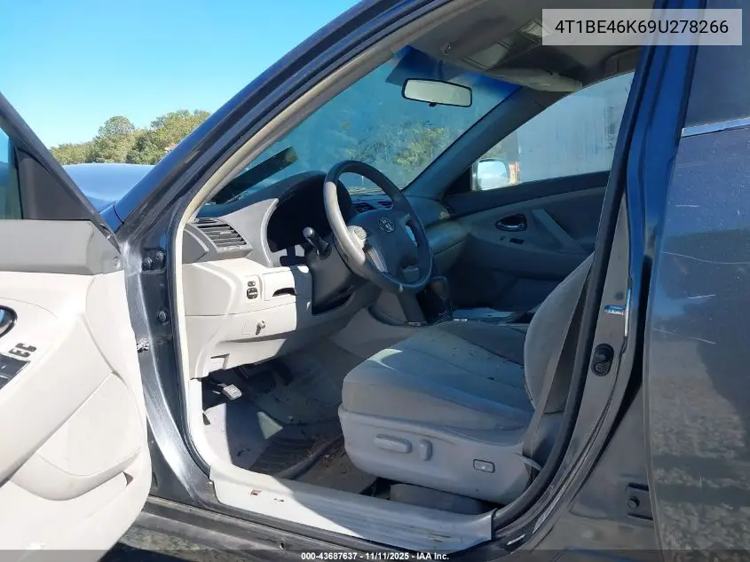4T1BE46K69U278266 2009 Toyota Camry Le