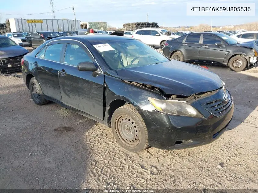 4T1BE46K59U805536 2009 Toyota Camry Le
