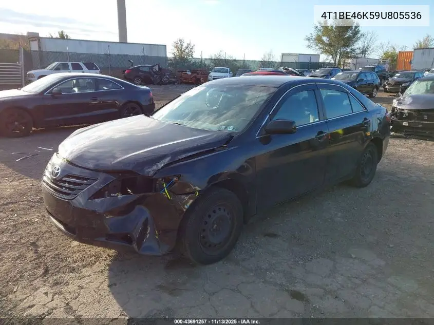 4T1BE46K59U805536 2009 Toyota Camry Le