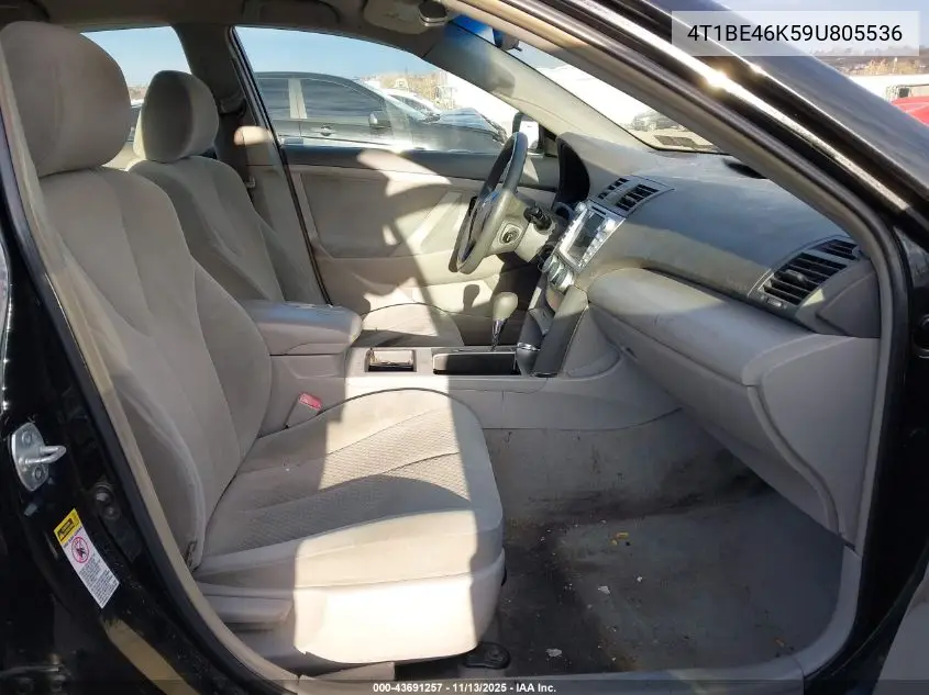 4T1BE46K59U805536 2009 Toyota Camry Le