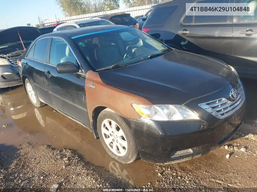 4T1BB46K29U104848 2009 Toyota Camry Hybrid