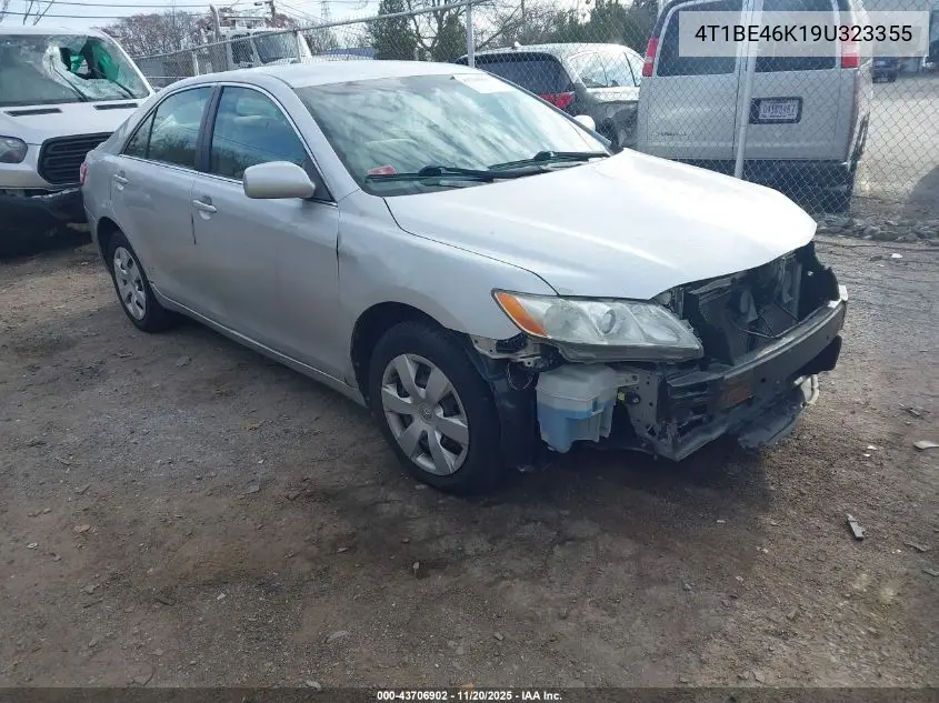 4T1BE46K19U323355 2009 Toyota Camry Le
