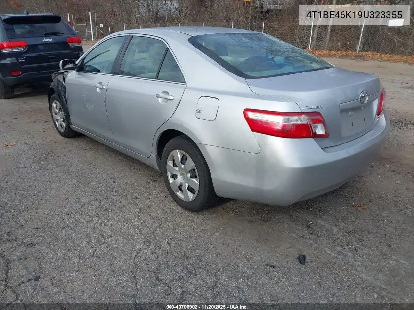 4T1BE46K19U323355 2009 Toyota Camry Le