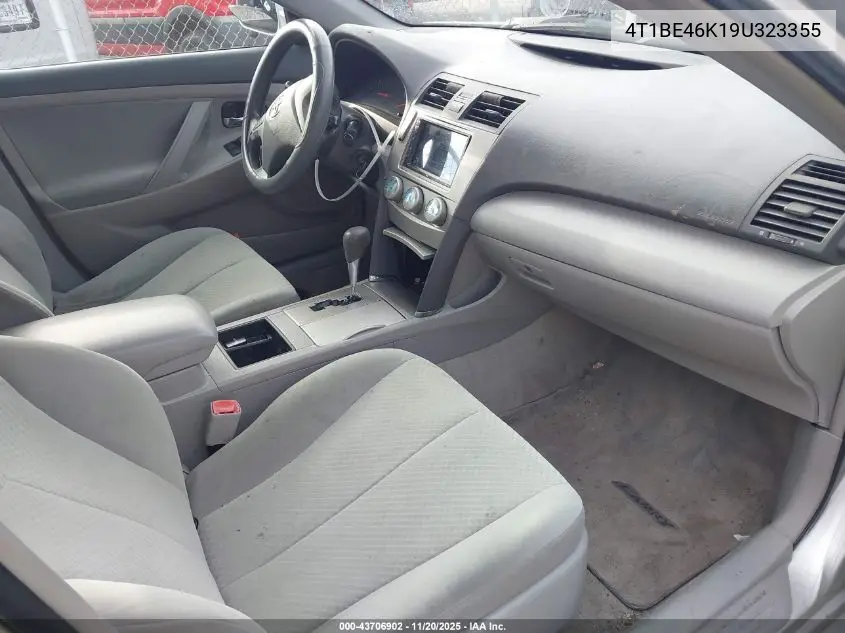 4T1BE46K19U323355 2009 Toyota Camry Le