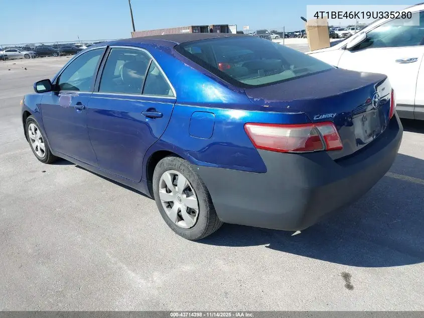 4T1BE46K19U335280 2009 Toyota Camry
