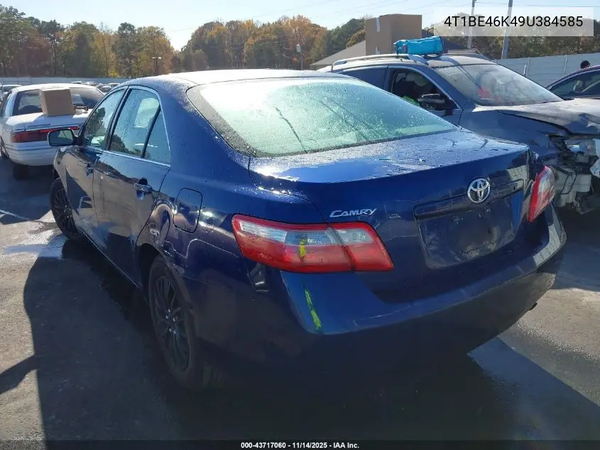 4T1BE46K49U384585 2009 Toyota Camry