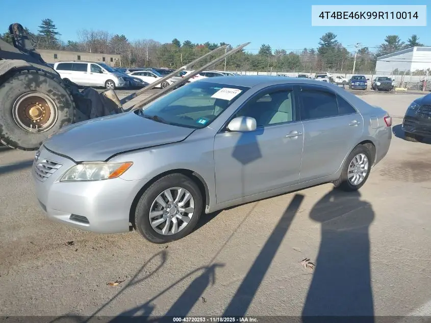 4T4BE46K99R110014 2009 Toyota Camry Le