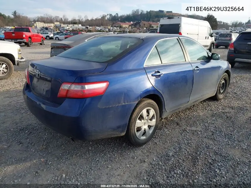 4T1BE46K29U325664 2009 Toyota Camry Le