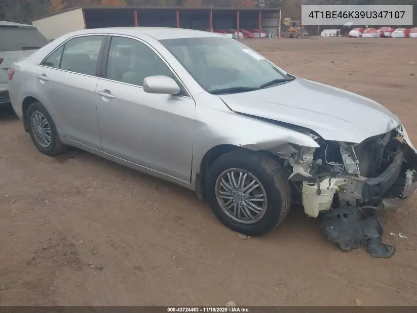 4T1BE46K39U347107 2009 Toyota Camry Le