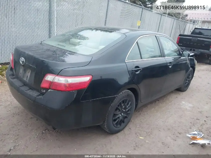 4T1BE46K59U898915 2009 Toyota Camry Le