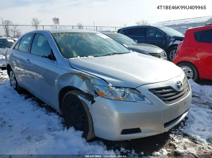 4T1BE46K99U409965 2009 Toyota Camry Le