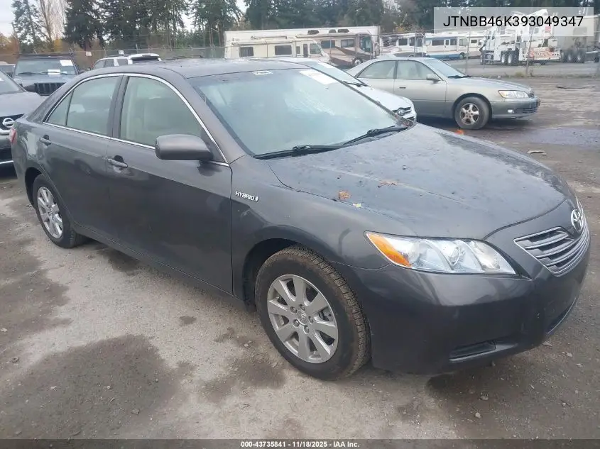 JTNBB46K393049347 2009 Toyota Camry Hybrid