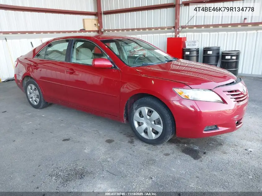 4T4BE46K79R134778 2009 Toyota Camry Le