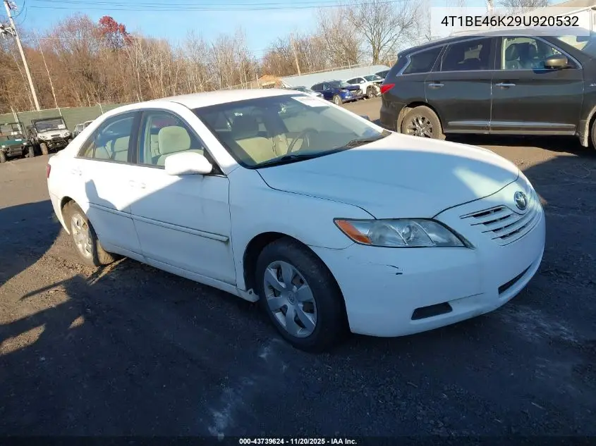 4T1BE46K29U920532 2009 Toyota Camry Le