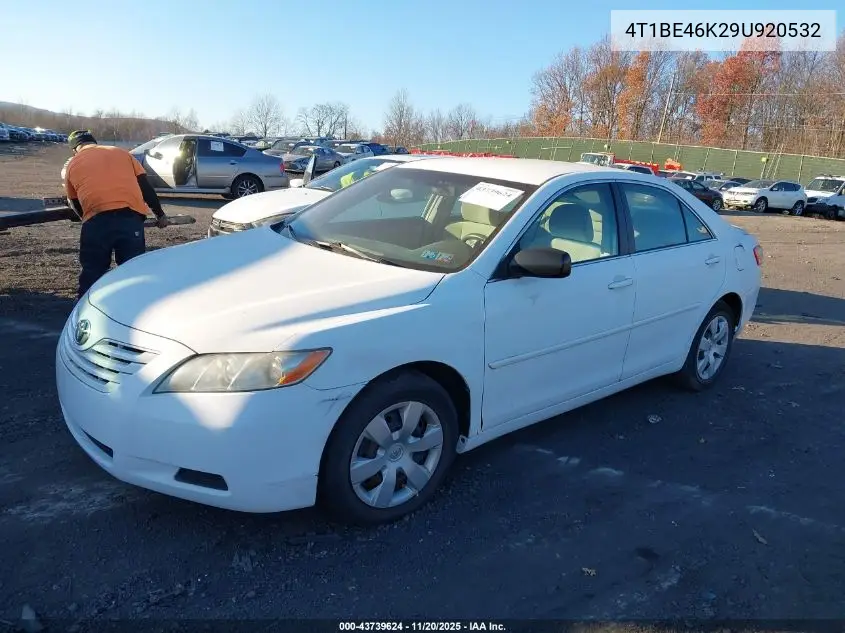 4T1BE46K29U920532 2009 Toyota Camry Le