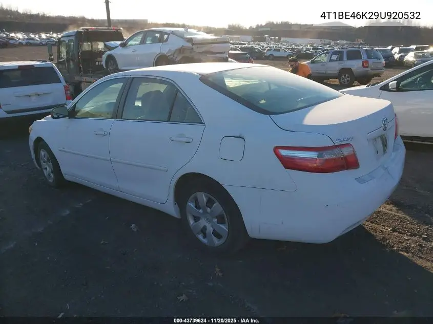 4T1BE46K29U920532 2009 Toyota Camry Le