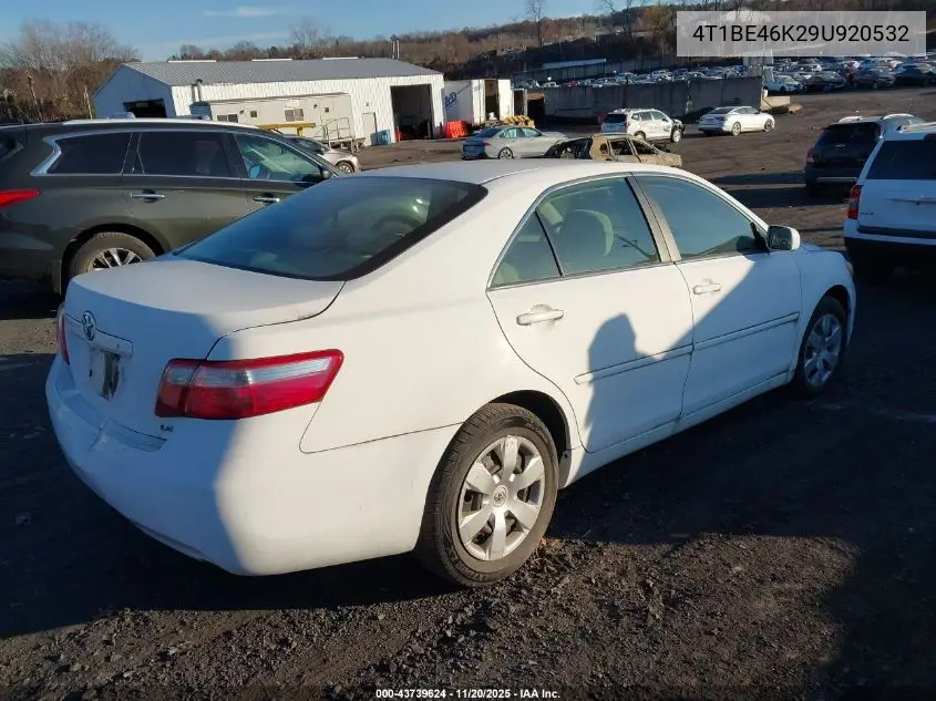 4T1BE46K29U920532 2009 Toyota Camry Le