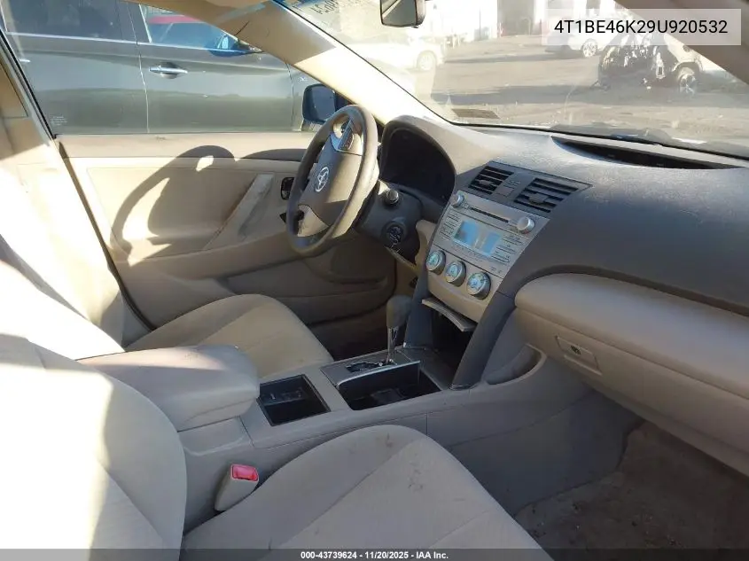 4T1BE46K29U920532 2009 Toyota Camry Le