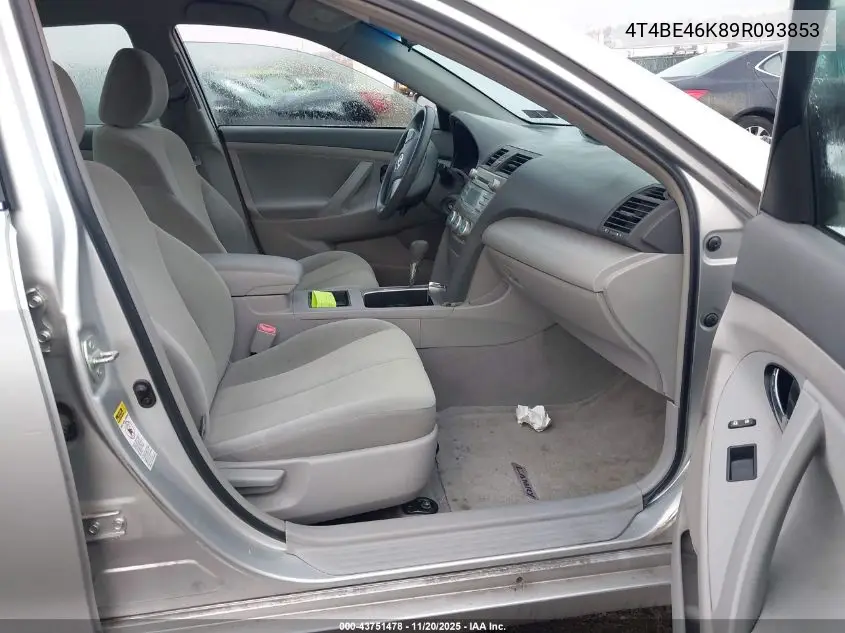 4T4BE46K89R093853 2009 Toyota Camry Le