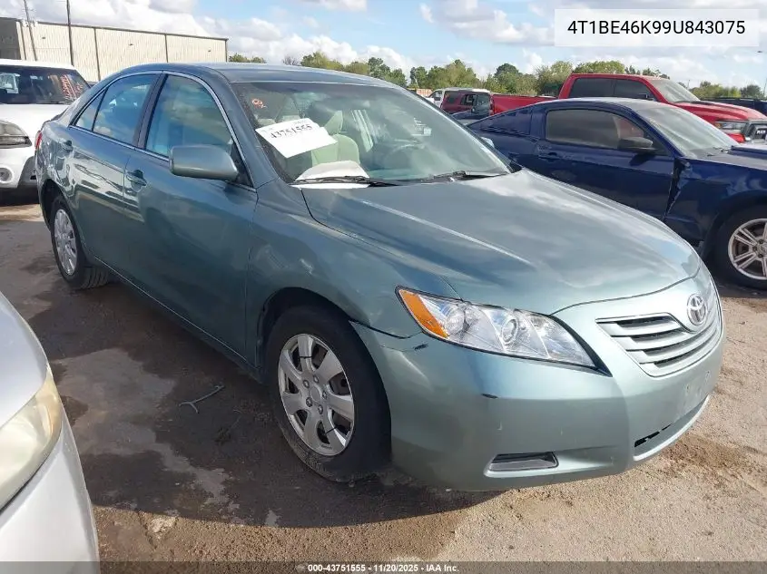 4T1BE46K99U843075 2009 Toyota Camry Le