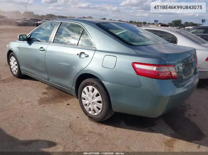 4T1BE46K99U843075 2009 Toyota Camry Le