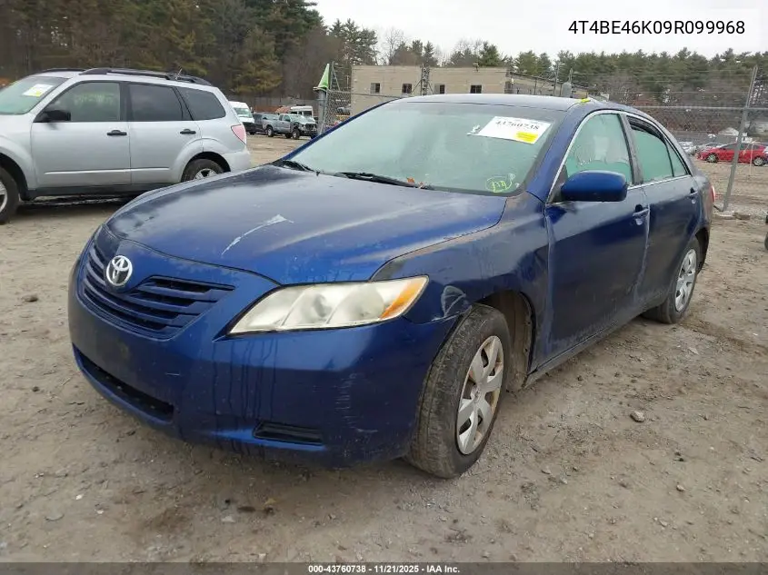 4T4BE46K09R099968 2009 Toyota Camry